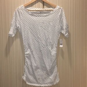 polka dot shirt